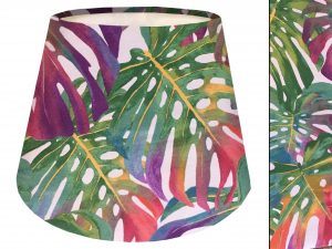 Tropical Bohemian Empire Lampshade, Tropical Home Lighting