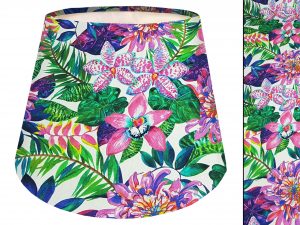 Bright Tropics Empire Lampshade, Tropical Home