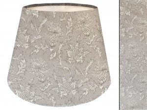 Grey Thistle Empire Lampshade, Country Style Home