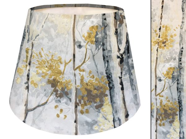 Silver Birch Empire Lampshade, Scandinavian Style
