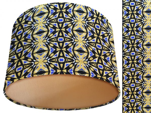 Boho Chic Lamp Shade Gold, Modern Bohemian Home