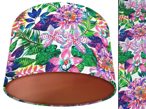 Bright Tropics Lamp Shade Copper, Tropical Home Interior