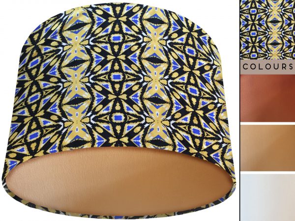 Boho Chic Lamp Shade Gold, Modern Bohemian Home