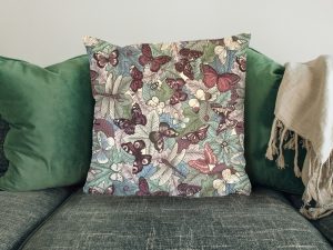 Butterfly Scatter Cushion, 40cm Sofa Cushion, Animal Cushion
