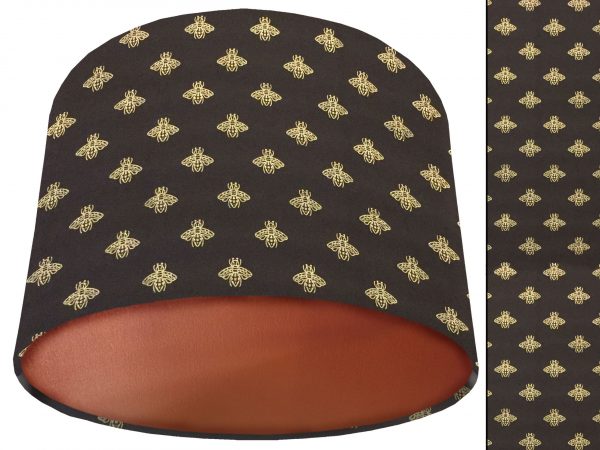 Golden Bee Lamp Shade Copper, Stylish Modern Home Interior