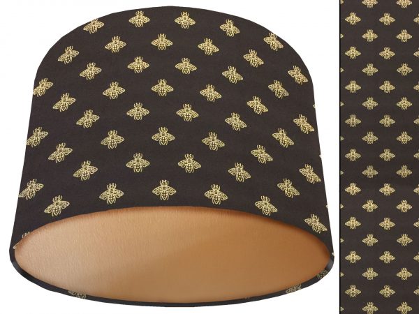 Golden Bee Lamp Shade Gold, Stylish Modern Home Interior