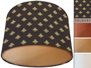 Golden Bee Lamp Shade Gold, Stylish Modern Home Interior