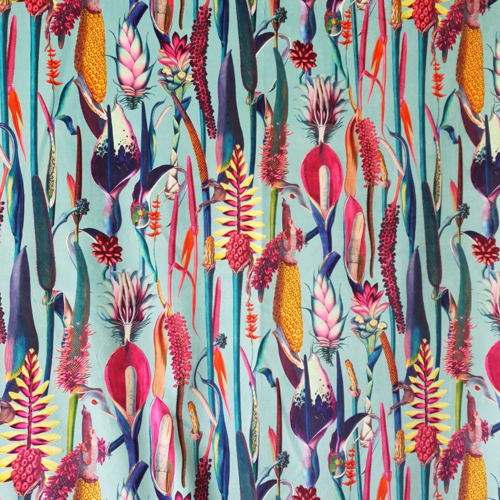 2K Gallery - Vertical Flowers Mint