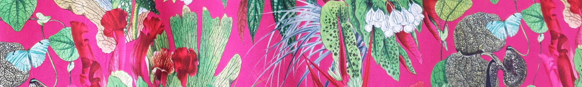 Banner 300 - Foliage Pink