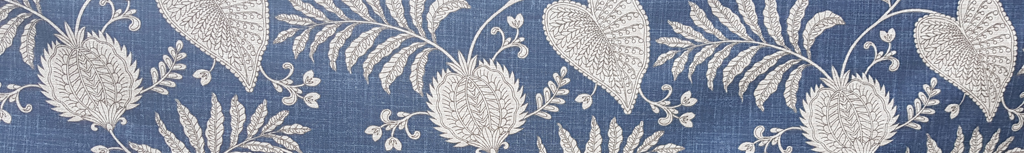 Banner 300 - Blue Paisley