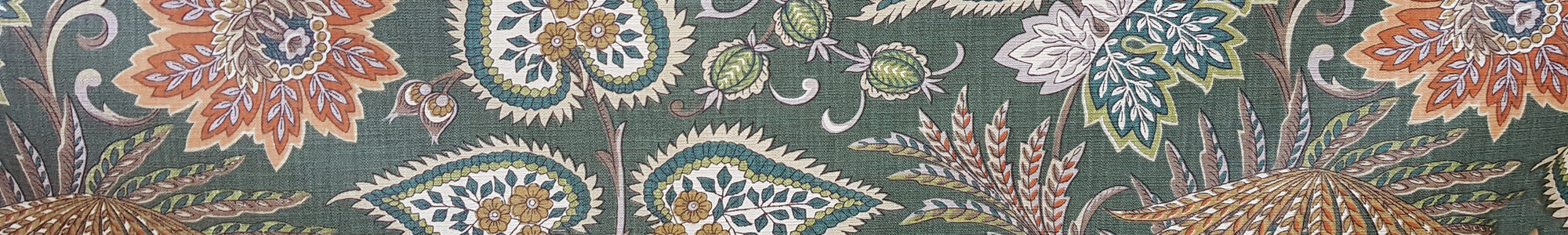 Banner 300 - Green Paisley