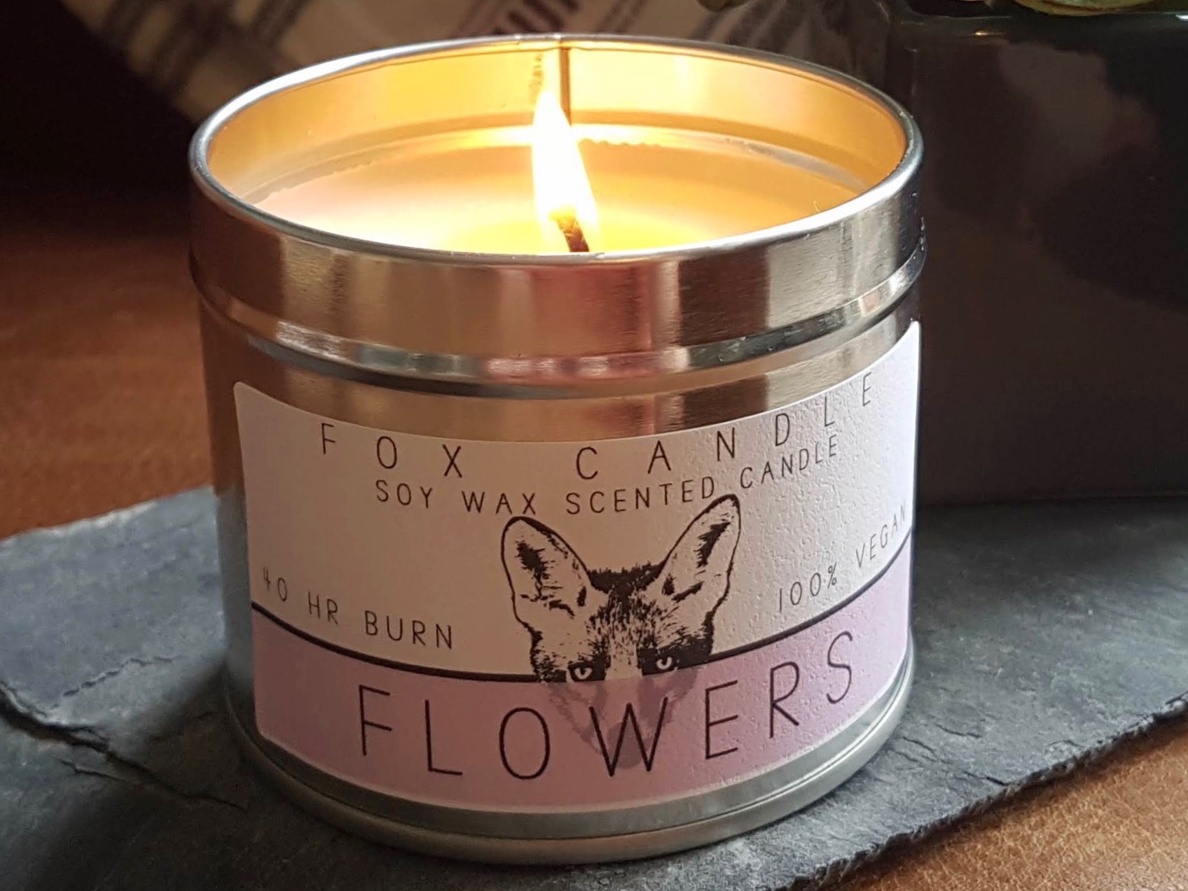 Candle - Flowers 1