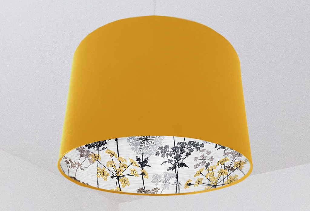 Light Owl, Pattern Lined Lampshades
