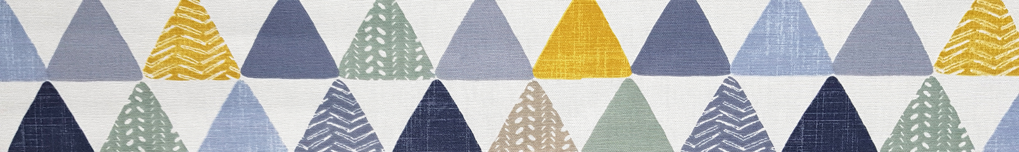 Banner 300 - Patterned Triangles