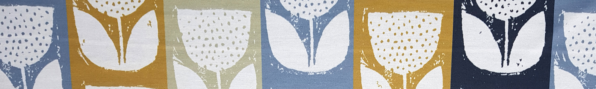 Banner 300 - Scandi Flowers Stripes