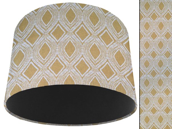 Boho Yellow Light Shade Black, Bohemian Style Home Interior