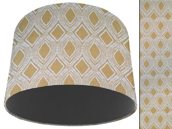 Boho Yellow Light Shade Dark Grey, Bohemian Style Home Interior