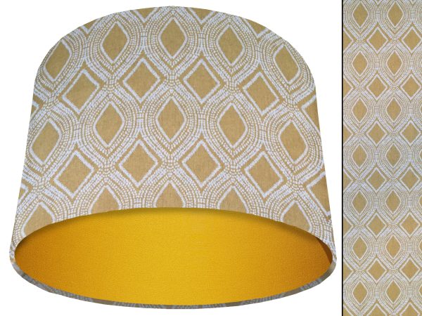 Boho Yellow Light Shade Yellow, Bohemian Style Home Interior
