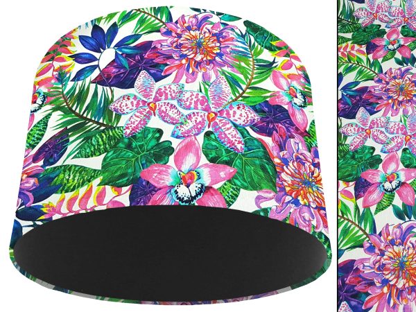 Bright Tropics Light Shade Black, Bold Tropical Home Interior