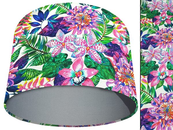 Bright Tropics Light Shade Light Grey, Bold Tropical Home Interior