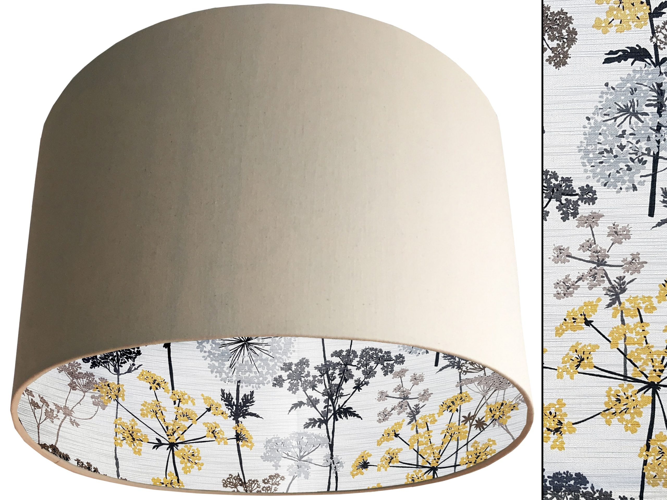 Cow Parsley Lampshade Cream, Classic Country Home Light