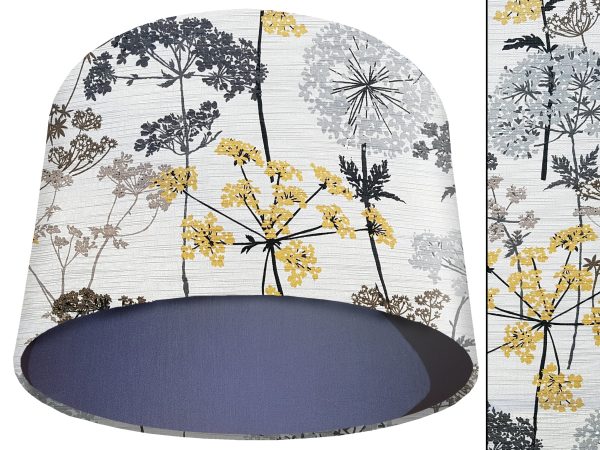 Cow Parsley Light Shade Blue, Modern Country Home