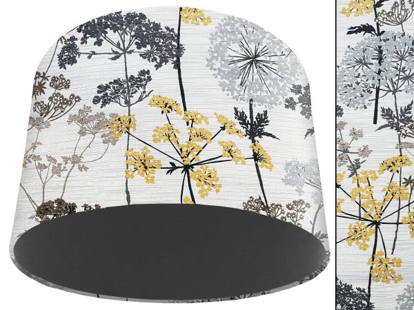 Cow Parsley Light Shade Dark Grey, Modern Country Home