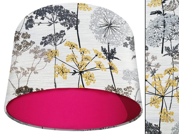 Cow Parsley Light Shade Pink, Modern Country Home