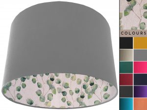 Green Honesty Lampshade Light Grey, Country Home Light Shade