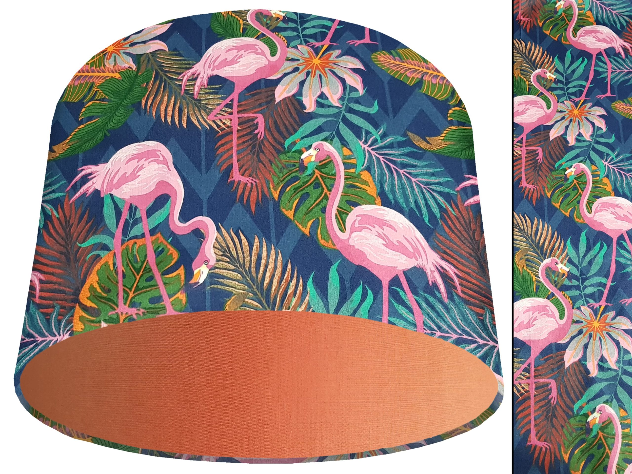 Flamingo Light Shade Orange, Vibrant Tropical Home Interior