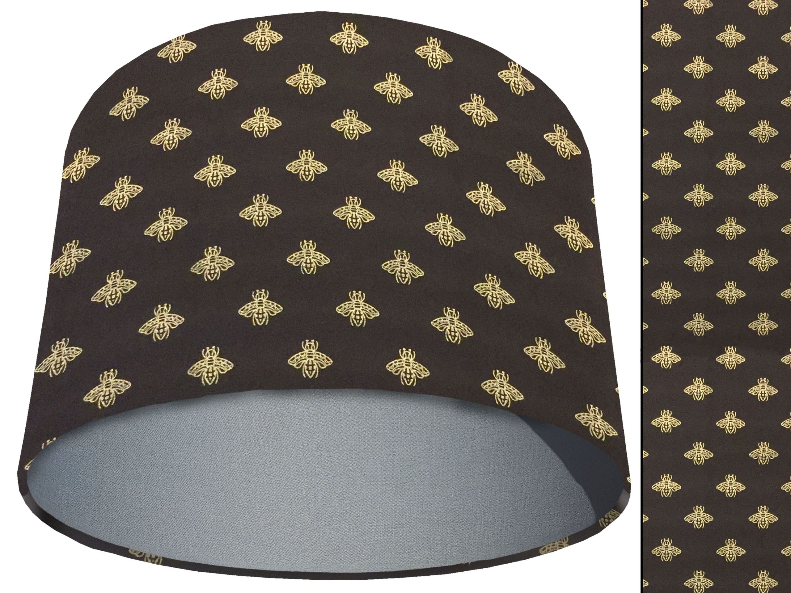 Golden Bee Light Shade Light Grey, Stylish Animal Lampshade