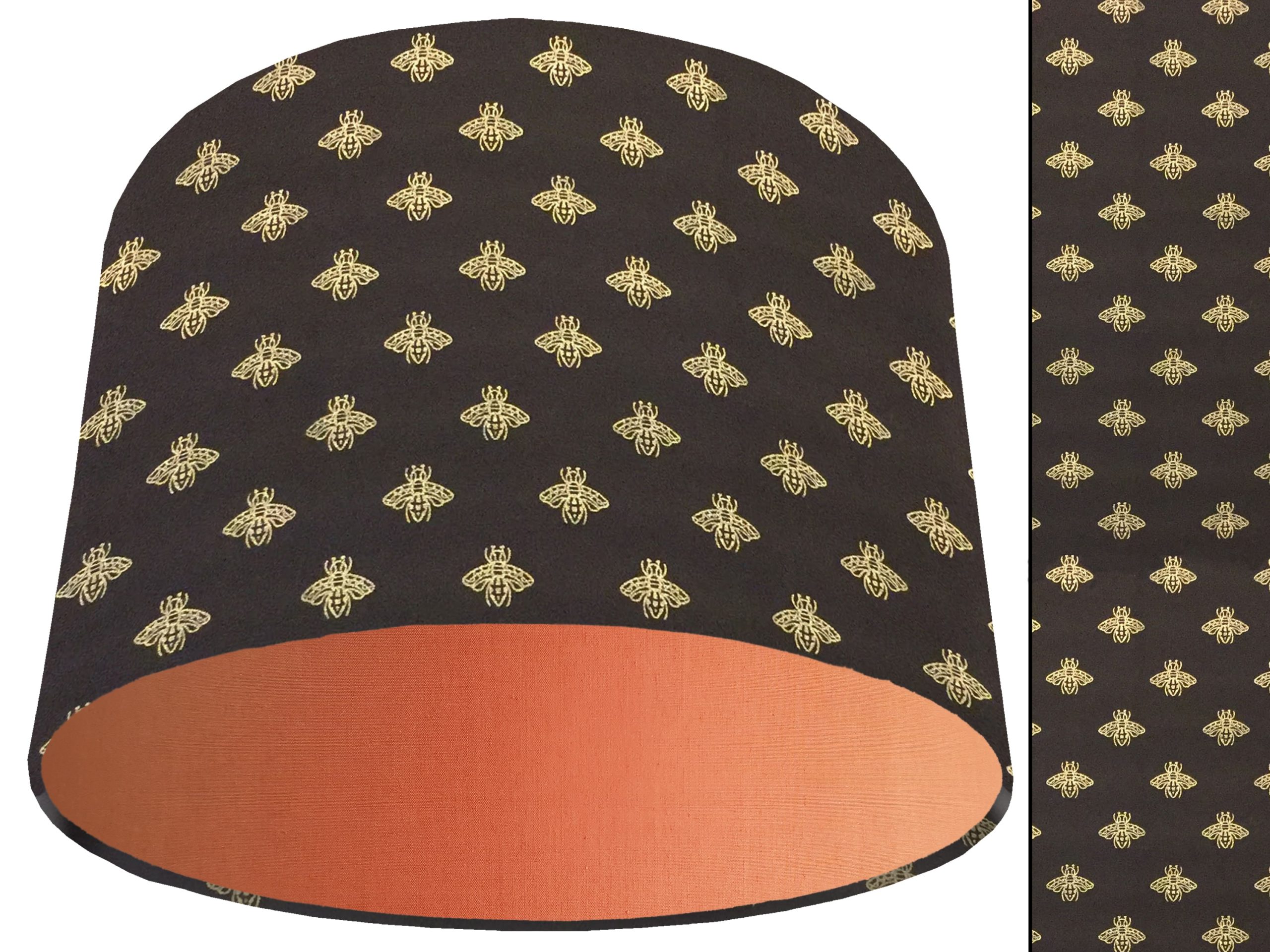 Golden Bee Light Shade Orange, Stylish Animal Lampshade