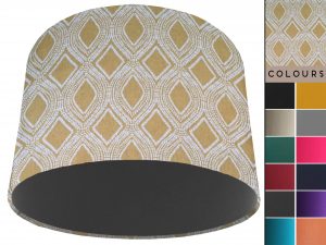Boho Yellow Light Shade Dark Grey, Bohemian Style Home Interior