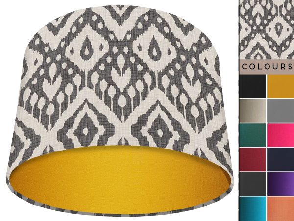 Marrakech Grey Light Shade Yellow, Stylish Interior Lighting