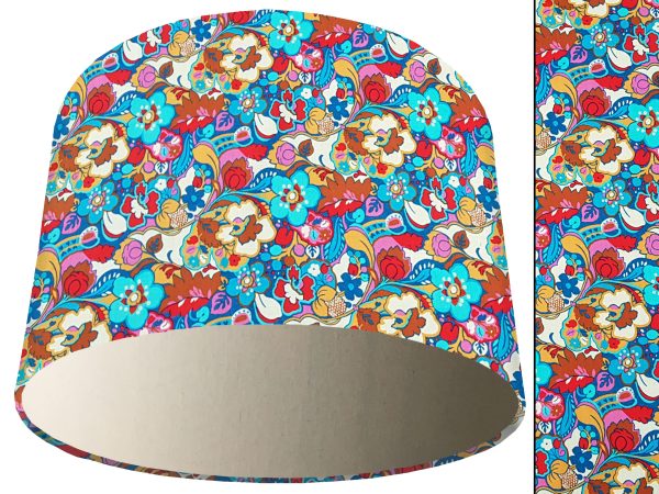 Floral Bloom Light Shade Cream, Liberty Art Lampshade