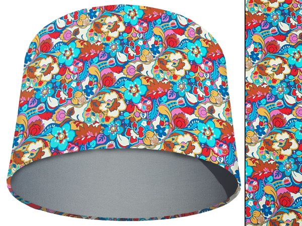 Floral Bloom Light Shade Light Grey, Liberty Art Lampshade
