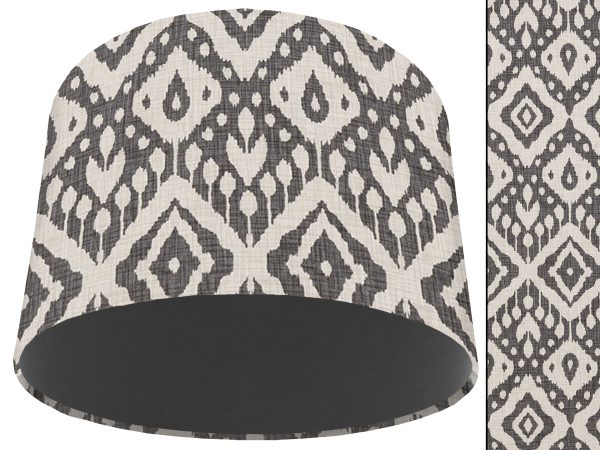 Marrakech Grey Light Shade Dark Grey, Stylish Interior Lighting