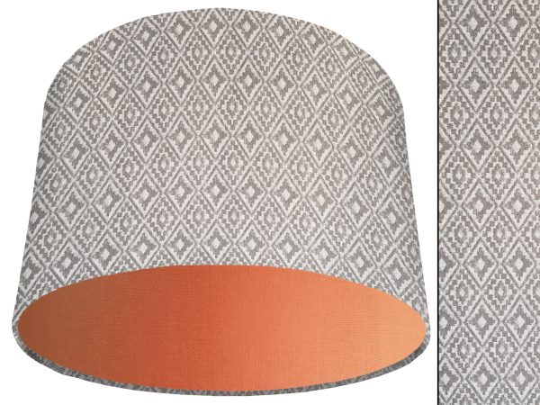 Navajo Grey Light Shade Orange, Inspired Native American