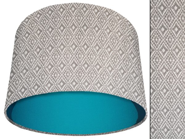 Navajo Grey Light Shade Teal, Inspired Native American