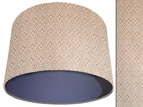 Navajo Yellow Light Shade Blue, Native American