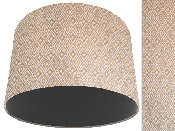 Navajo Yellow Light Shade Dark Grey, Native American