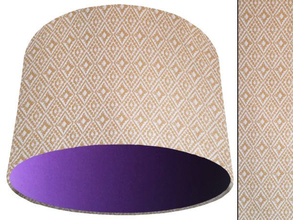 Navajo Yellow Light Shade Purple, Native American