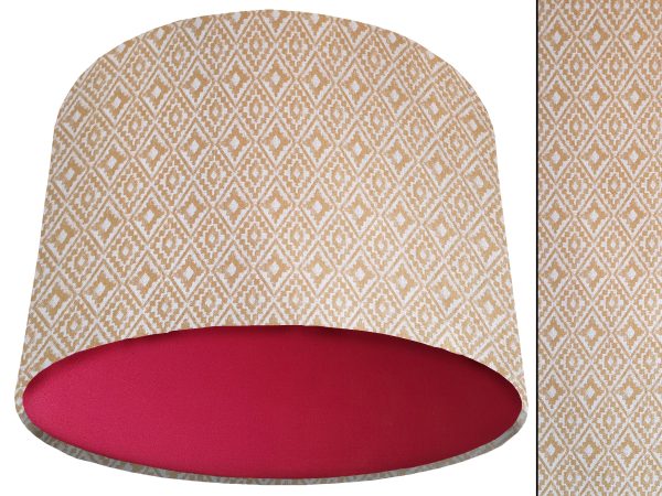 Navajo Yellow Light Shade Red, Native American