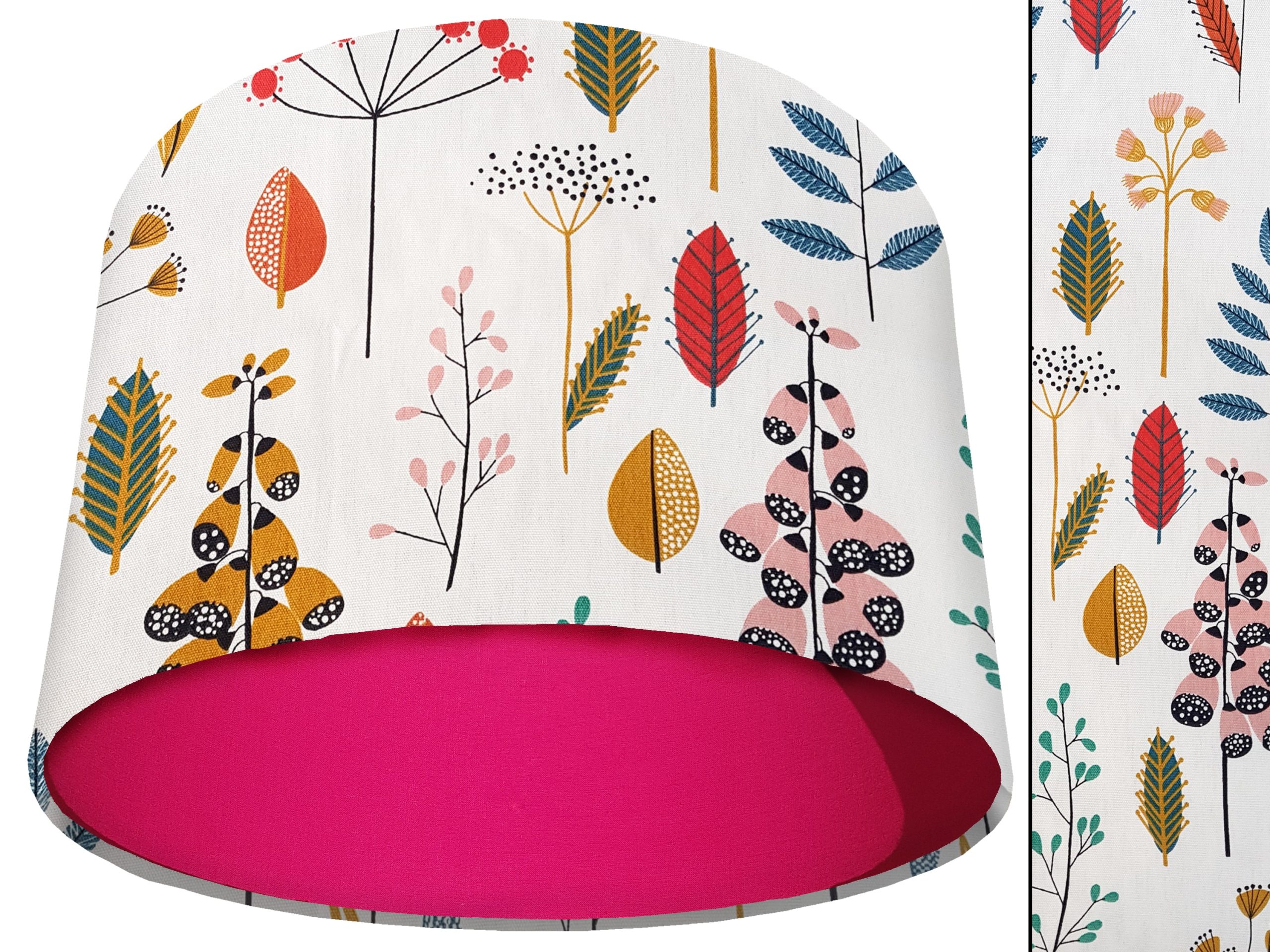 Scandi Flowers Light Shade Pink, Modern Scandinavian
