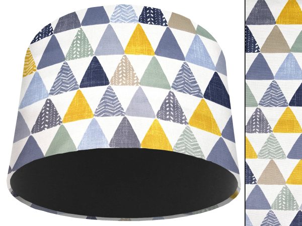 Geometric Patterned Light Shade Black, Modern Interior