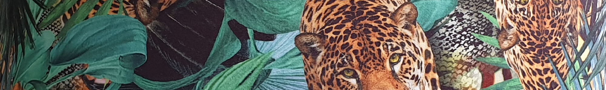 Banner 300 - Tropical Big Cats Dark
