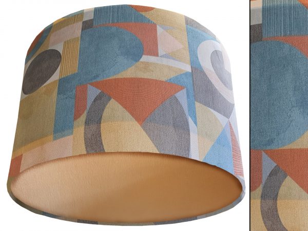 Art Deco Lamp Shade Gold, Stylish Modern Home Light
