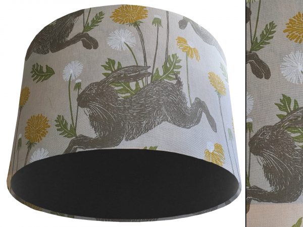 Country Rabbit Light Shade Black, Country Home Interior