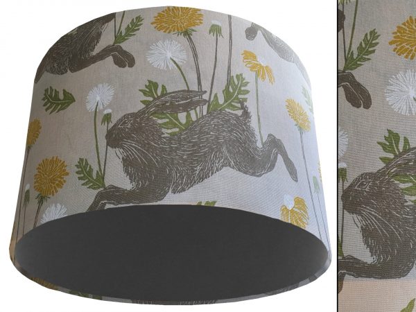 Country Rabbit Light Shade Dark Grey, Country Home Interior