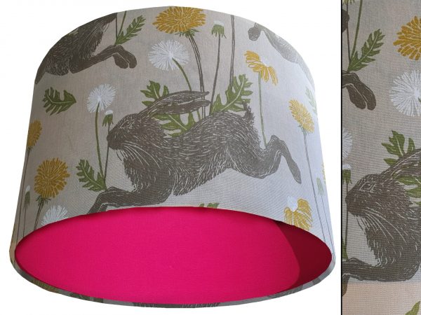 Country Rabbit Light Shade Pink, Country Home Interior